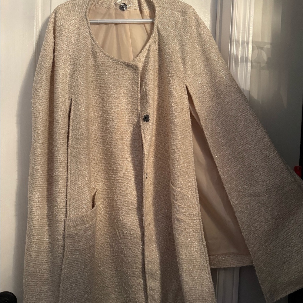 Chic Cream Women's Cape